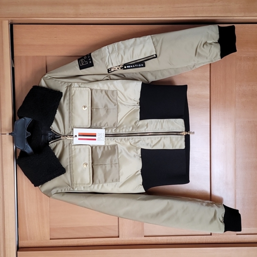 NWT RARE PE Nation Twist Serve Bomber Jacket - Picture 9 of 14
